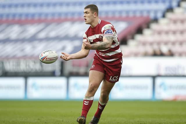 Wigan Warriors welcome Leeds Rhinos to the DW Stadium