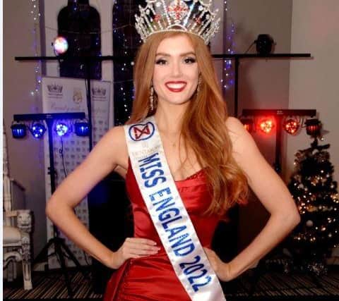 Jessica, whp was bullied at school because of her hair colour, has now become the first-ever redhead to be crowned Miss England