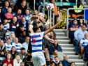 Jack Whatmough in action at QPR before injury struck
