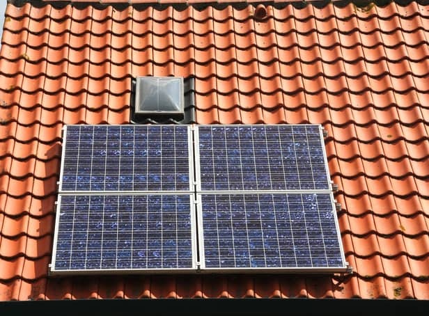 Solar panels could be added to properties as part of work to make them more energy efficient