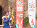 Hallie Boulton won gold in the Compound Under 18 Women final (Credit: Archery GB)