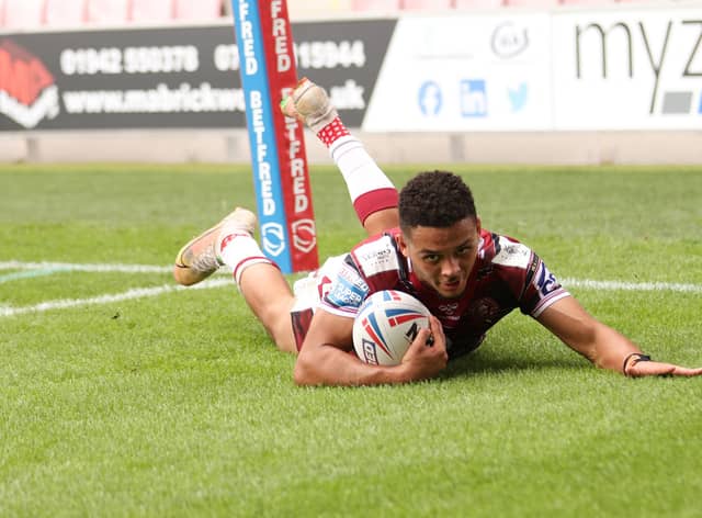 Wigan Warriors have named a number of young players in their squad to face Huddersfield, including Umyla Hanley