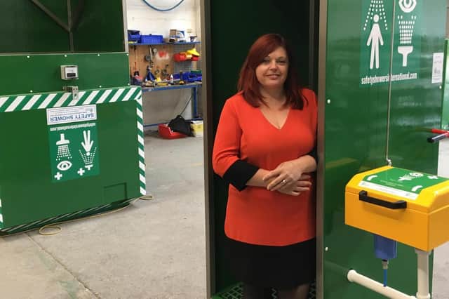 Janet Waine at the Wigan plant