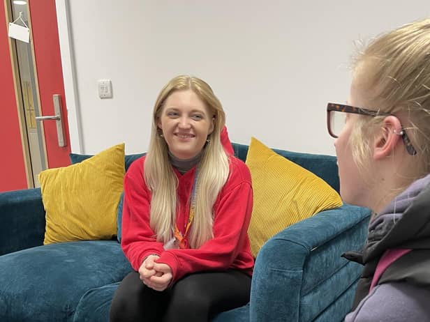 Youth Zone members are offered 1-2-1 support