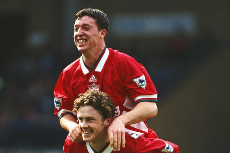 Wikipedia claims former Liverpool striker Robbie Fowler is a Wigan fan, with a BBC article from 2003 also reporting this, as well as adding Steve McManaman to the list of supporters.