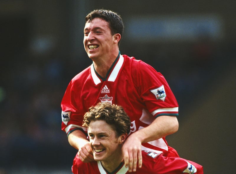 Wikipedia claims former Liverpool striker Robbie Fowler is a Wigan fan, with a BBC article from 2003 also reporting this, as well as adding Steve McManaman to the list of supporters.