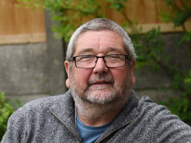 Retired postman Mick Marsh