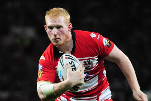 Liam Farrell made his Wigan Warriors debut back in 2010