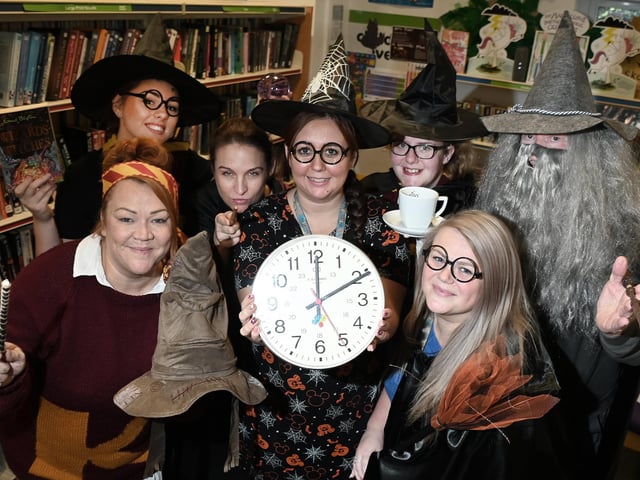 Staff and volunteers at Chapter One Tea Room at Hindley Library and Community Centre did the honours in 2023
