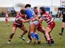 Wigan Warriors took on Barrow Raiders in their second game of pre-season (Credit: Darren Greenhalgh)