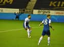 Jordan Cousins comes close against his old club Stoke