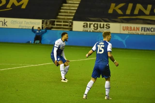 Jordan Cousins comes close against his old club Stoke