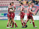 Wigan Warriors take on Huddersfield Giants at the DW Stadium on Friday night