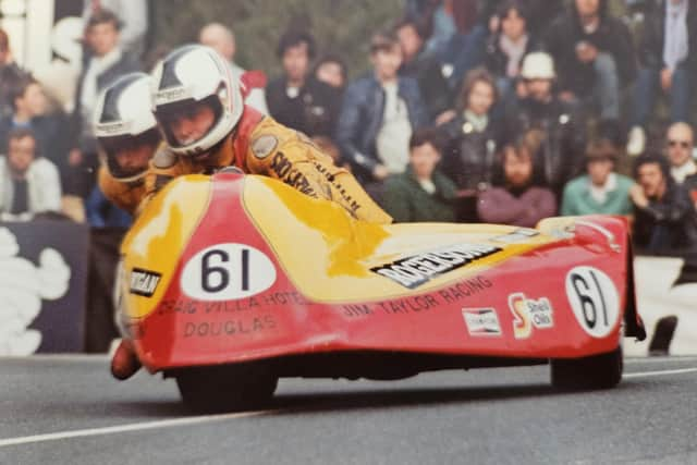 Les at the Isle of Man TT