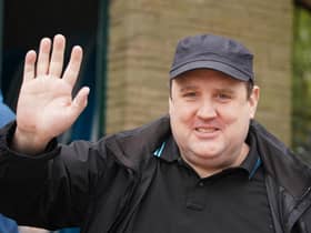 Peter Kay was back on stage on Friday night