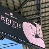 Keith the Duck was remembered by the Latics family this season