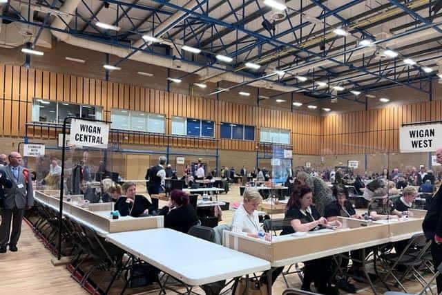 The count in full swing at Robin Park Tennis Centre