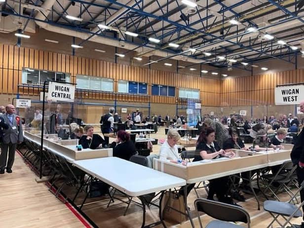 The count in full swing at Robin Park Tennis Centre