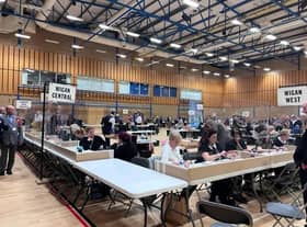 The count in full swing at Robin Park Tennis Centre