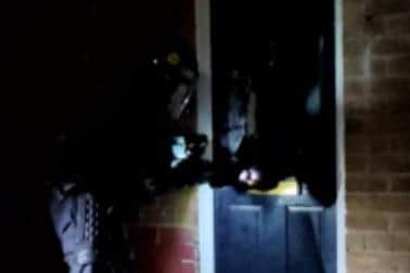Two people arrested and drugs seized during early morning raids in ...