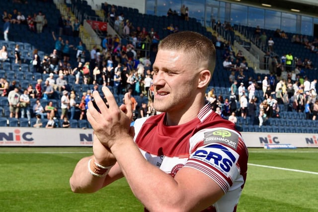 Ryan Hampshire made his first appearance of the season, and provided the assist for Wardle's try.