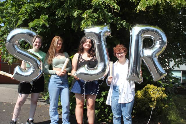 St John Rigby College students celebrate their A-level results