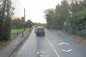 The smouldering tanker was pulled up on Bolton Road, Aspull, near its junction with Hall Lane