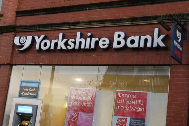 The former Yorkshire Bank in Market Place, Wigan