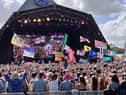 Diana Ross at Glastonbury.