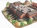 An artist's impression of how the homes would look on land off Ormskirk Road, Up Holland