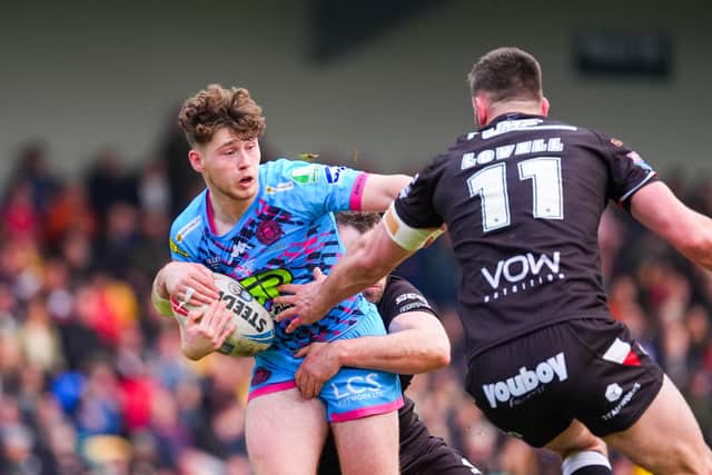 Jack Farrimond made his senior debut for Wigan Warriors in Super League Round 4 against London Broncos