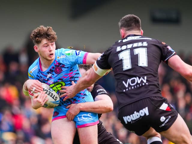 Jack Farrimond made his senior debut for Wigan Warriors in Super League Round 4 against London Broncos