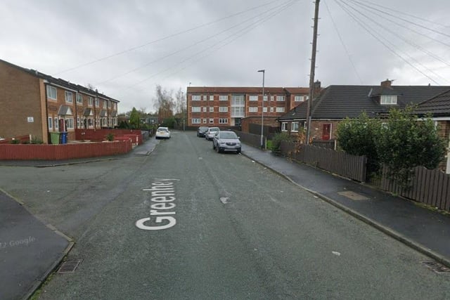 This street which leads up to Dean Trust Wigan received a number of noise complaints