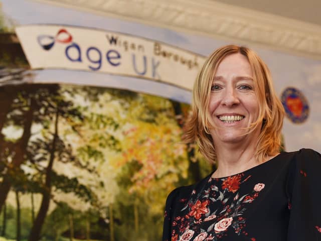 Bryonie Shaw, the chief executive officer for Age UK Wigan Borough