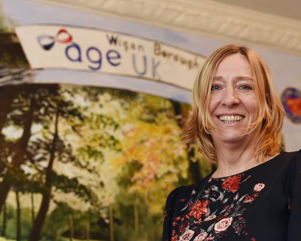 Bryonie Shaw, the chief executive officer for Age UK Wigan Borough