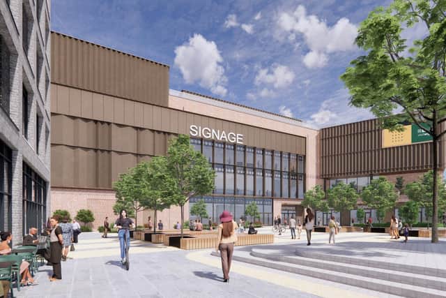 CGI image of what the redevelopment could look like