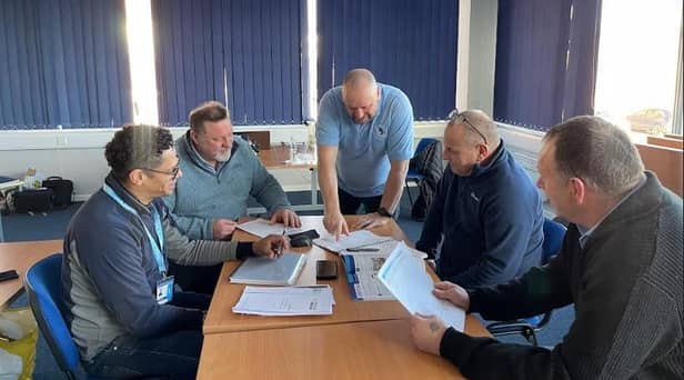 Trainers working towards their L3 Award in education and training with 3B