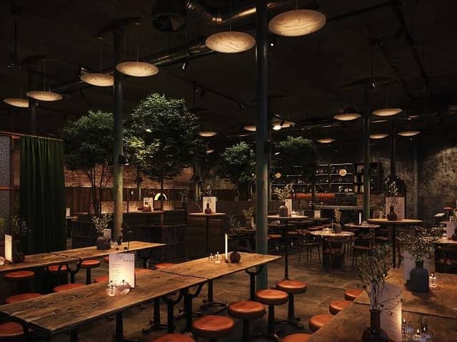 What The Three Mills Beer & Ale House at The Cotton Works will look like when it opens next month