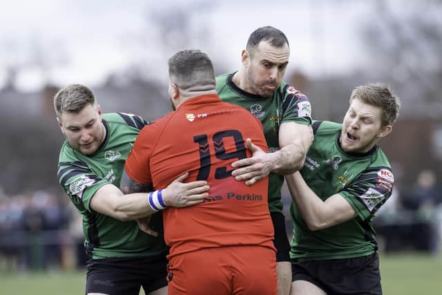 St Pats took on Ince Rose Bridge in a Wigan derby