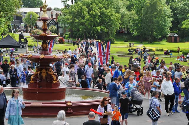 A flashback to the Jubilee Party in Mesnes Park last summer celebrating the Queen's 70 years on the throne