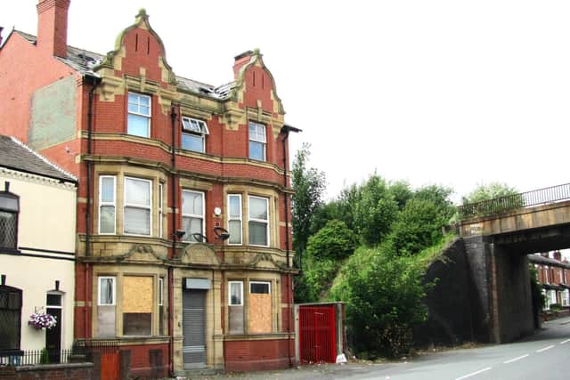 The former Victoria Hotel on Liverpool Road, Platt Bridge, which was the suspected victim of an arson attack