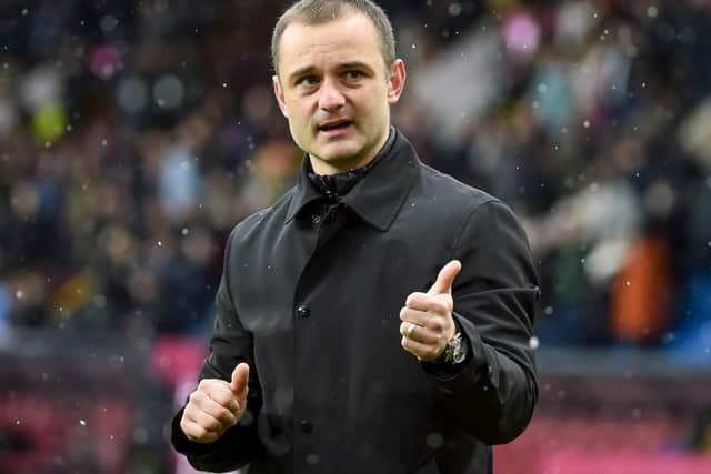 Shaun Maloney thanks the travelling fans who supported his side throughout at Burnley