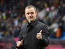 Shaun Maloney thanks the travelling fans who supported his side throughout at Burnley