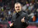 Shaun Maloney thanks the travelling fans who supported his side throughout at Burnley