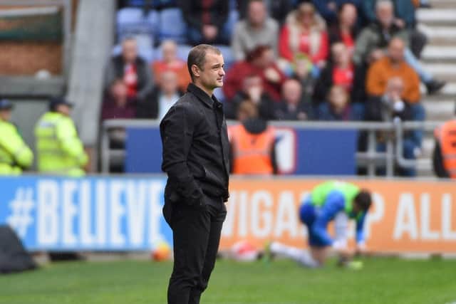 Wigan Athletic manager Shaun Maloney