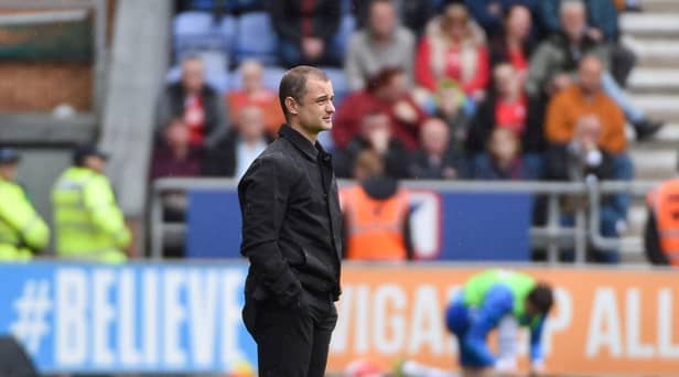 Wigan Athletic manager Shaun Maloney