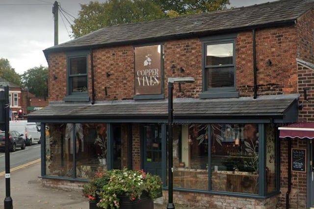 Copper Vines on Market Street, Standish, has a 5 out of 5 rating