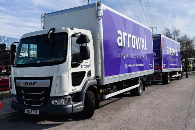 Arrow XL have teamed up with Electrolux to deliver home appliances across the UK.