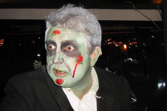 Shevington Halloween enthusiast Mark Fuller scares locals on the last night of October
