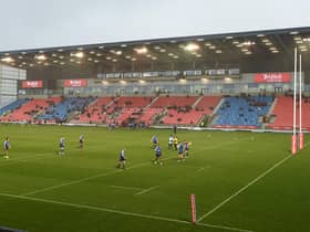 Wigan Warriors' game against Salford at the AJ Bell Stadium will be shown live on Sky Sports